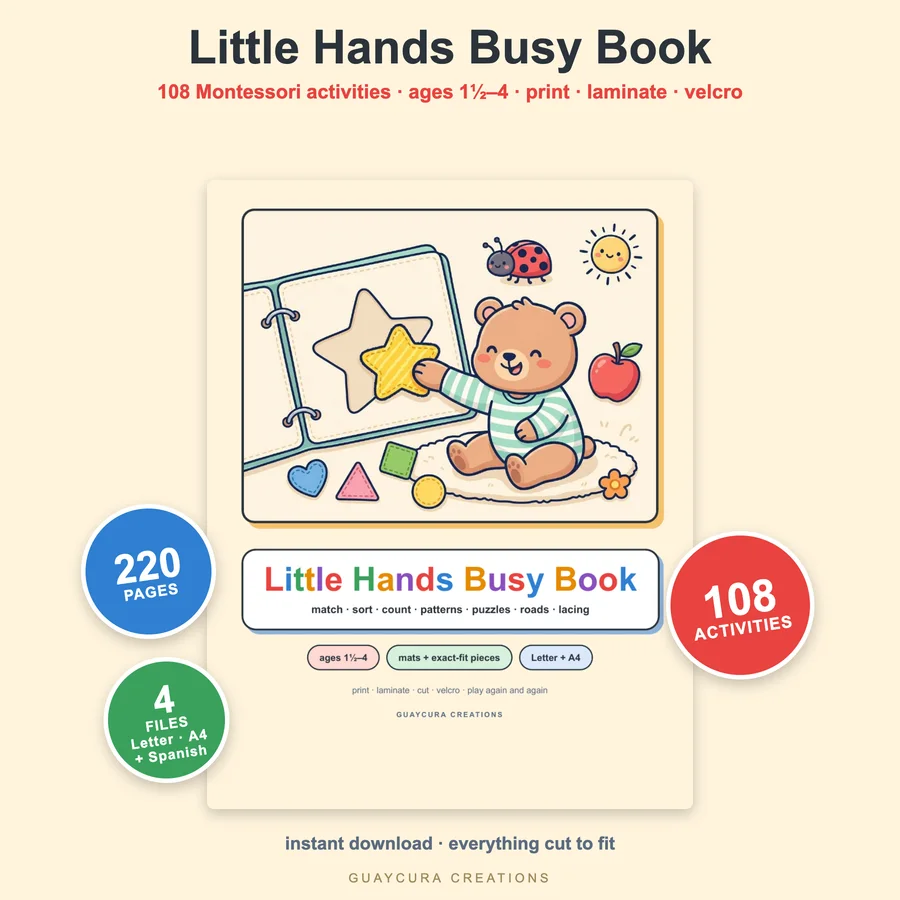 Little Hands Busy Book — etsy 01 hero