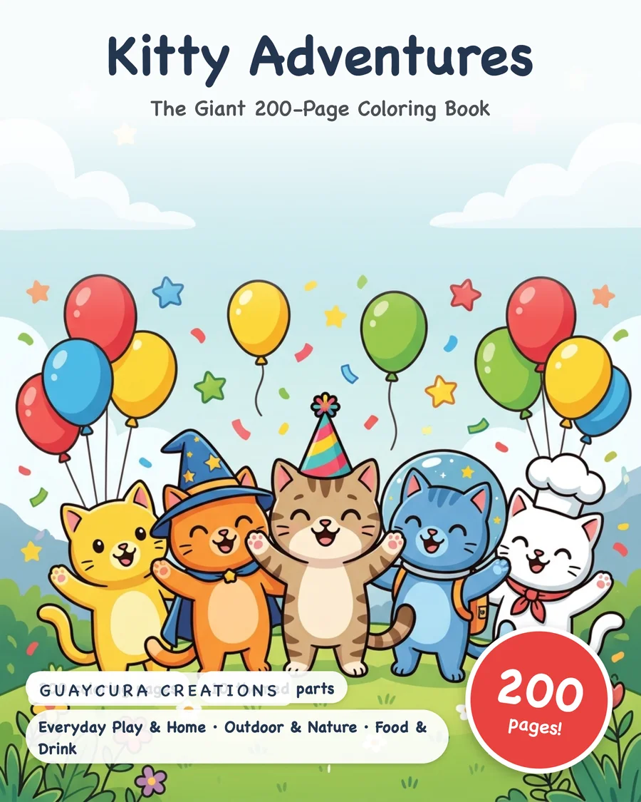 Kitty Adventures — cover main