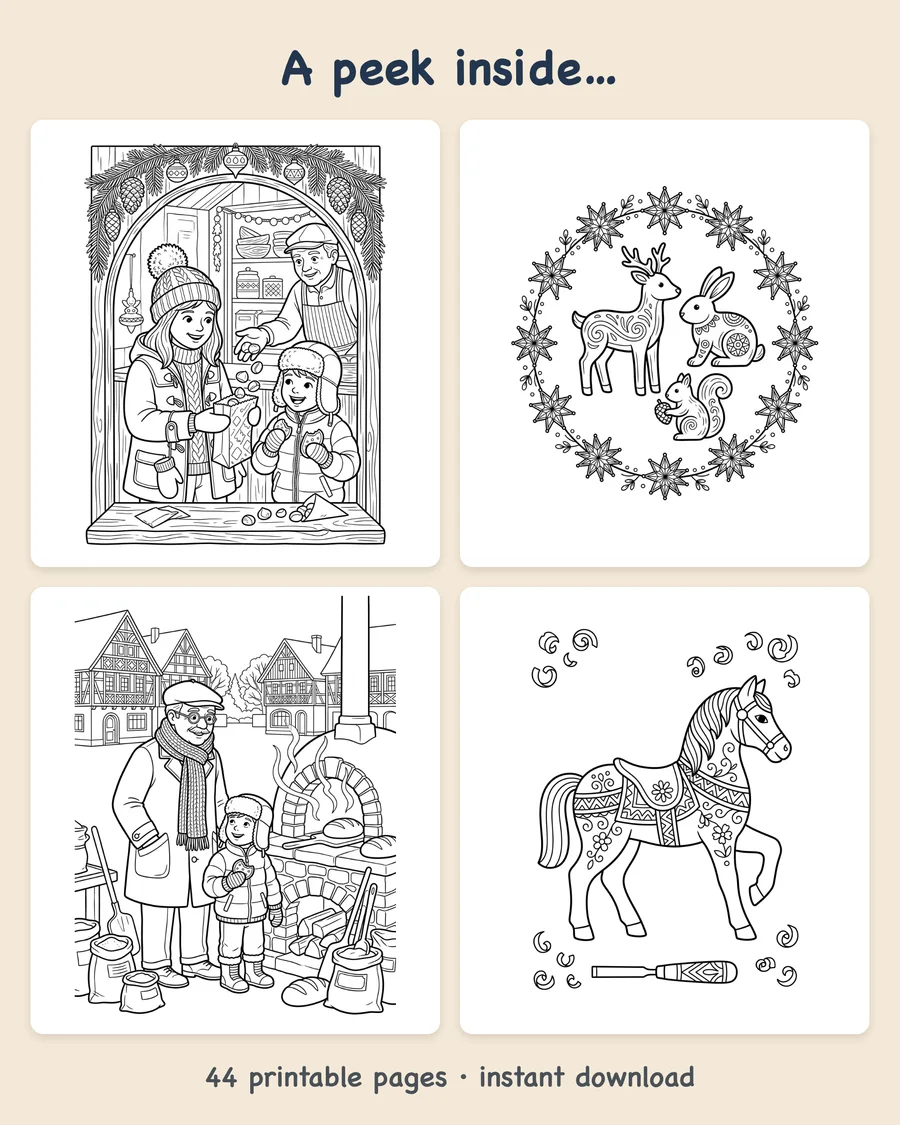 Christmas Market Adventures — preview grid