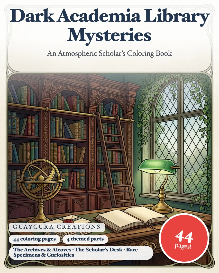 Dark Academia Library Mysteries — cover main
