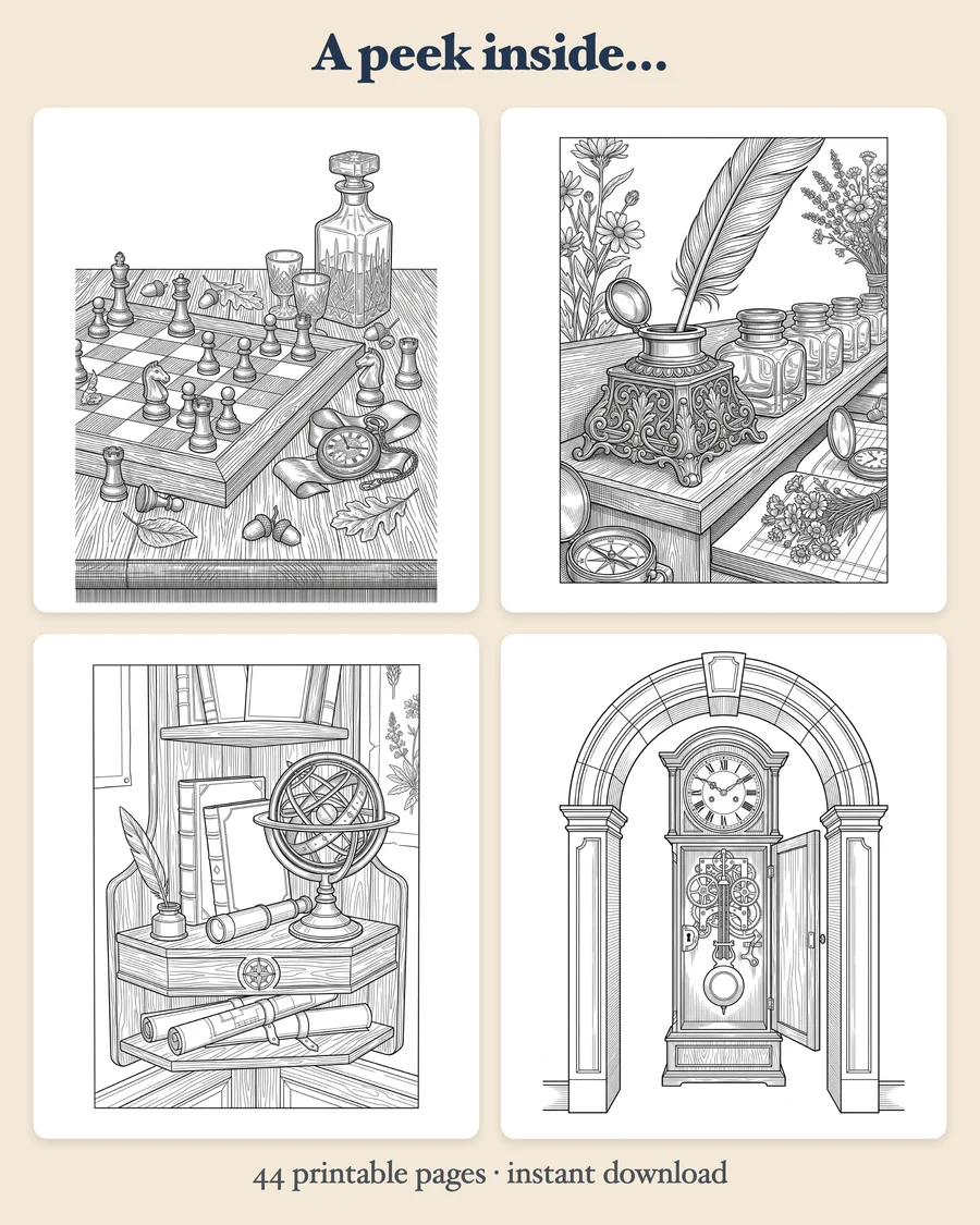 Dark Academia Library Mysteries — preview grid
