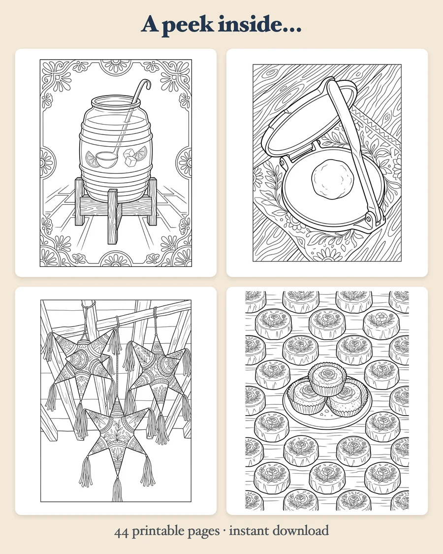 Cozy Mercado Mexicano — preview grid