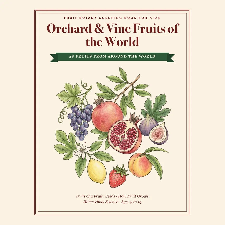 Orchard & Vine — Fruits of the World — etsy 01 cover