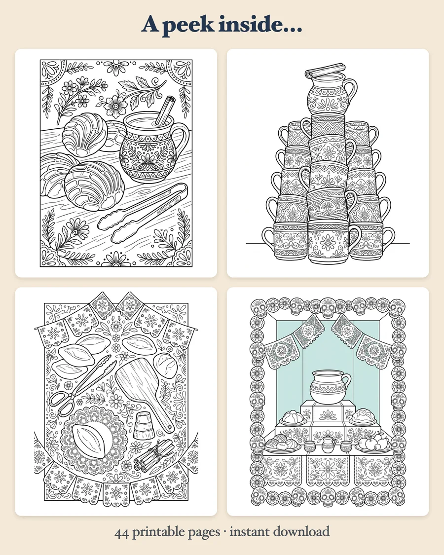 Pan Dulce & Cafecito — preview grid