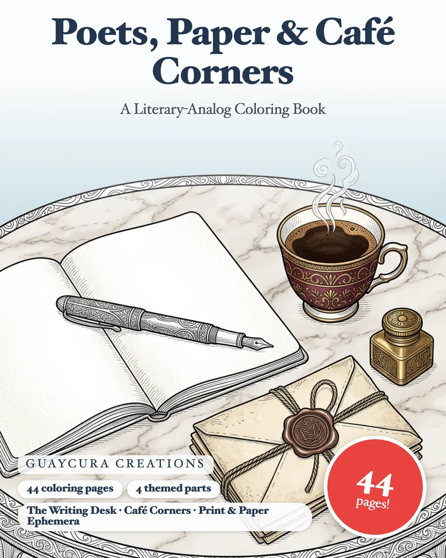 Poets, Paper & Café Corners — cover main