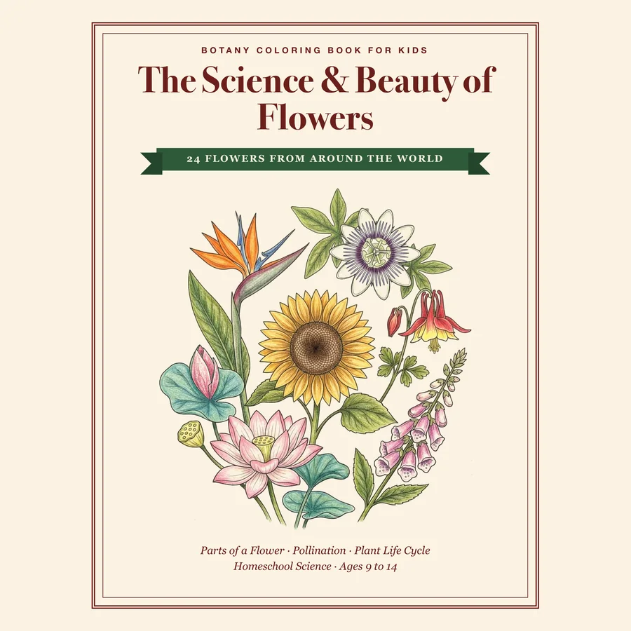 The Science & Beauty of Flowers — etsy 01 cover