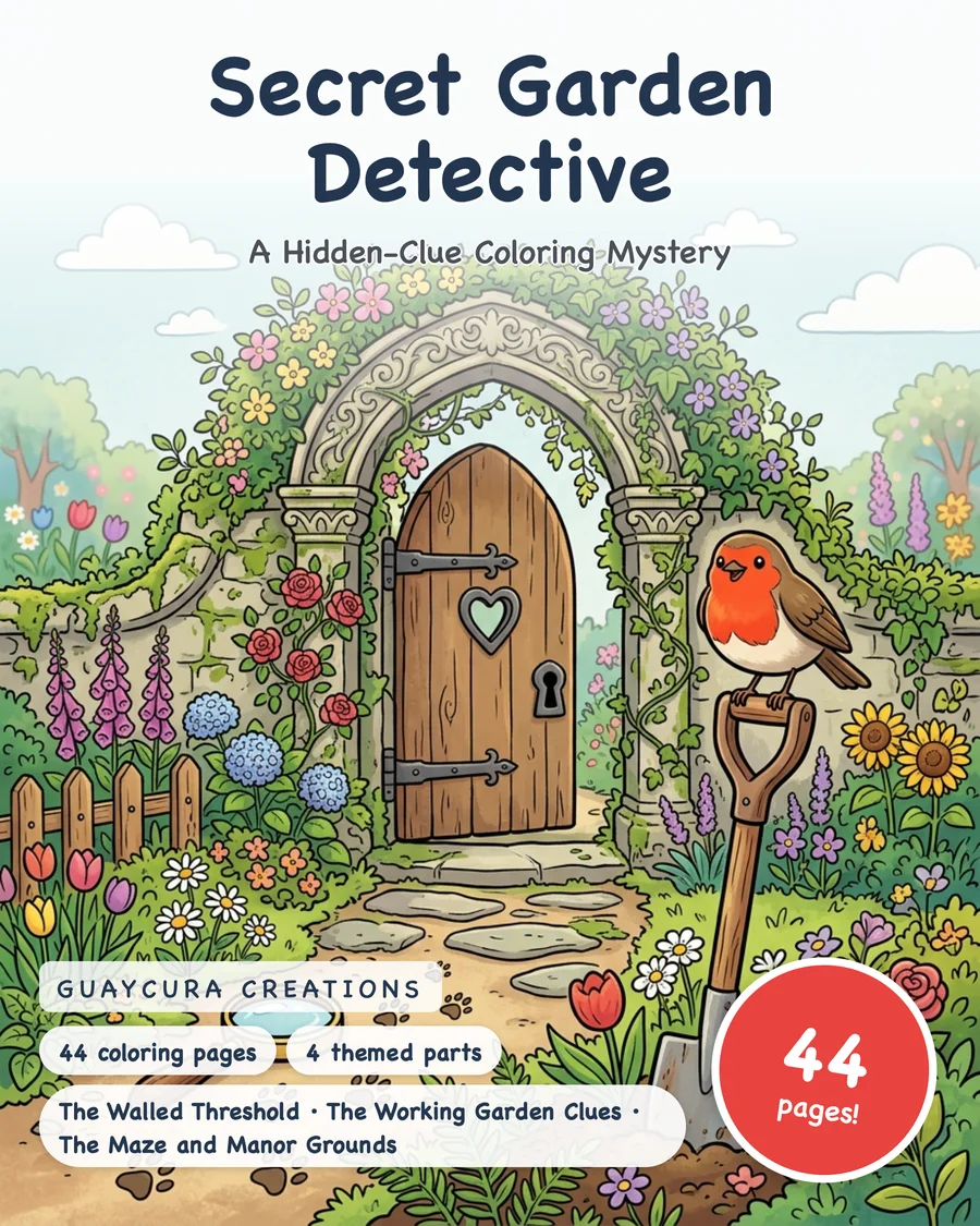 Secret Garden Detective — cover main