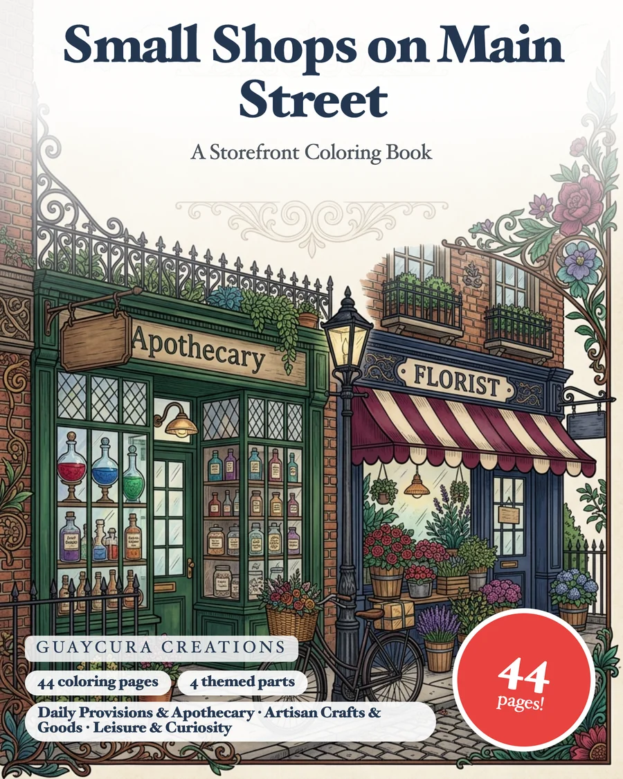 Small Shops on Main Street — cover main