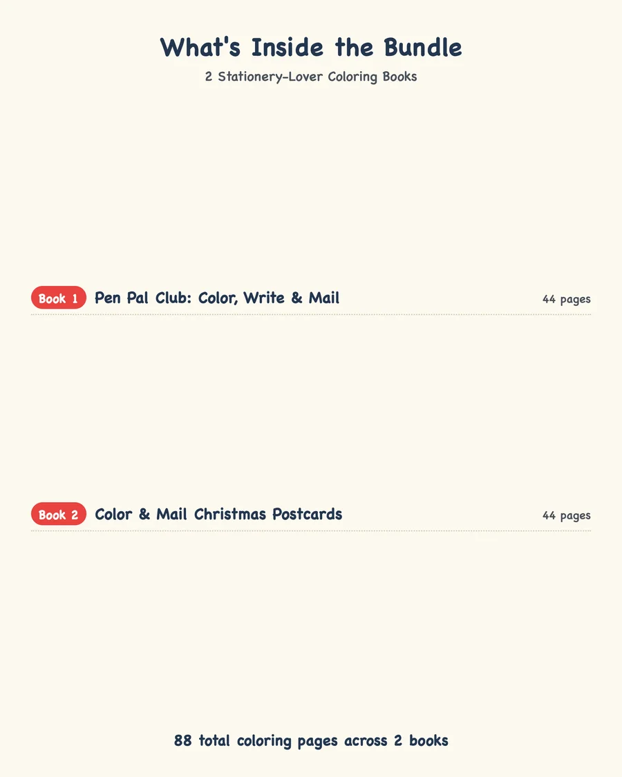 The Snail Mail Collection — bundle contents