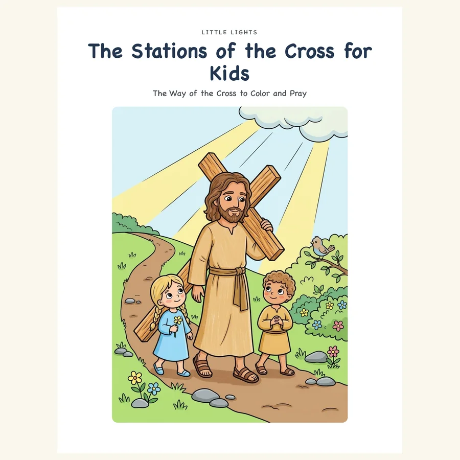 The Stations of the Cross for Kids (English edition) — etsy 01 cover