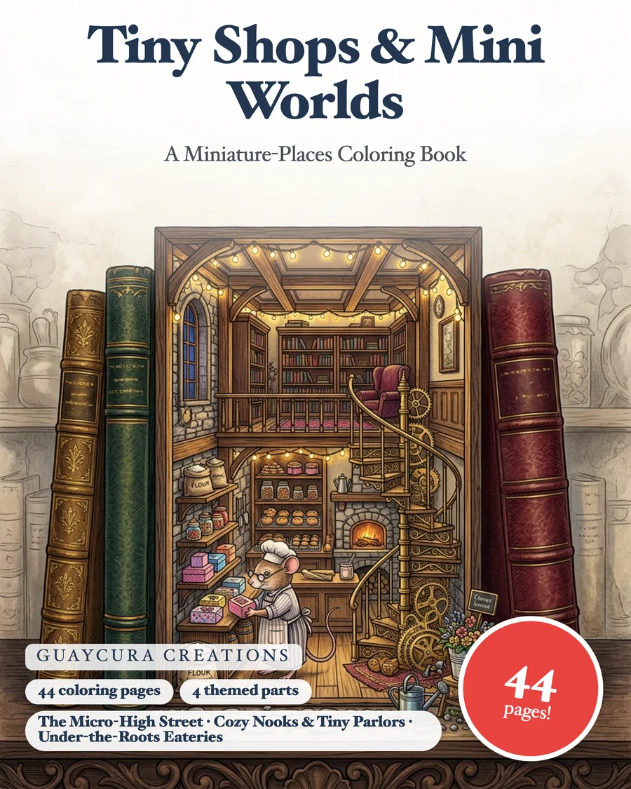 Tiny Shops & Mini Worlds — cover main